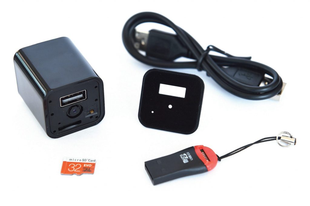 Mini USB Wall Charger Hidden Spy Camera