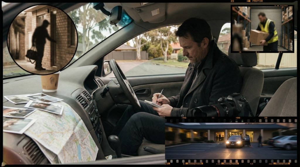 Surveillance investigation revealing hidden behaviour and giving clients clear insight into real actions when suspicion needs clarification.