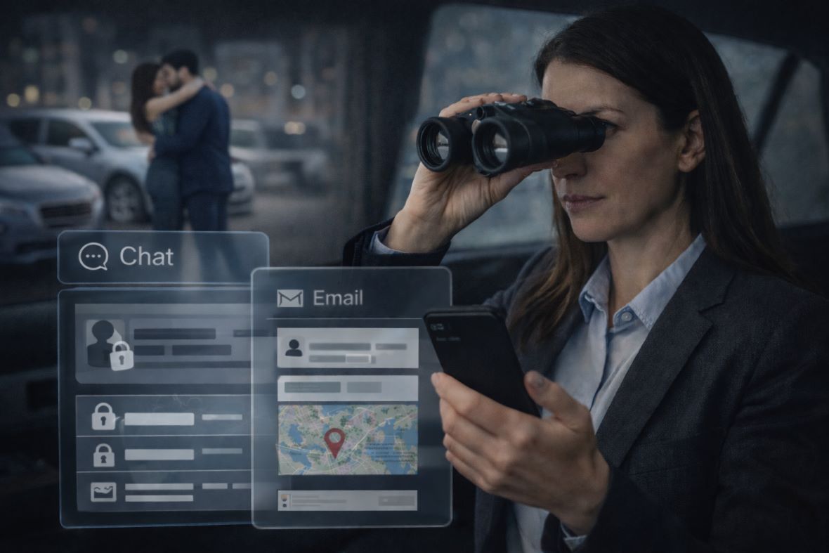 Digital Affairs vs Physical Affairs Evidence in Private Investigations 2026. Private investigations comparing evidence from digital affairs and physical affairs in 2026 using lawful methods, timelines, and documentation.
