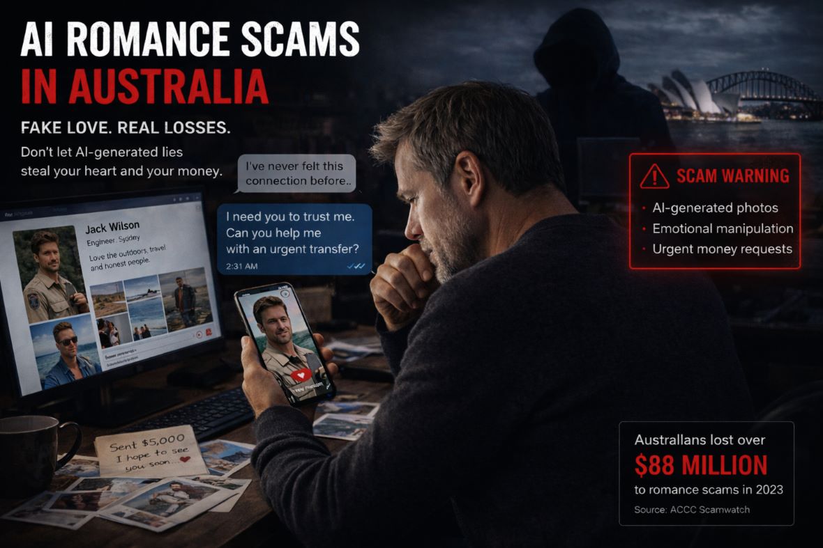 AI Romance Scams in Australia How to Verify Someone Before You Send Money Photos or Travel Plans